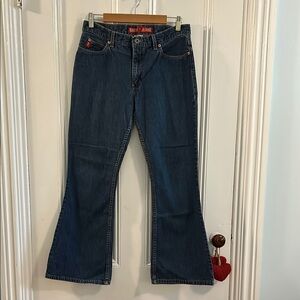 VINTAGE GUESS Flare & Wide Leg Jeans with Classic Denim Look